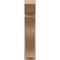 Ekena Millwork 8-in W x 30-in D x 36-in H Funston Slat Rough Cedar Woodgrain TimberThane Outlooker, Primed Tan OUTUR080X30X36FST24RCPR - alternate 4